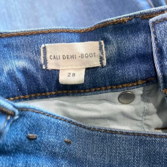 Madewell Cali Demi Boot Cut Medium Wash Denim Jeans Sz 28 - Picture 3 of 5